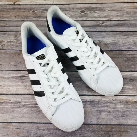 Adidas Mens 11.5 Superstar Sneakers Skateboard - Picture 2 of 8